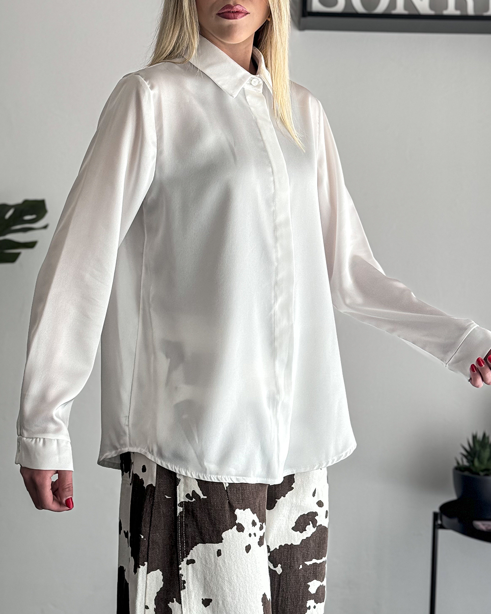 Camicia Satin
